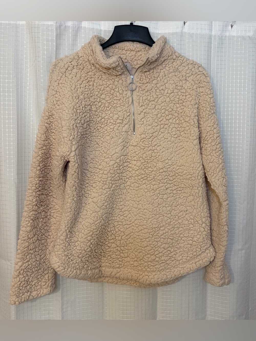 Becaal cozy 3/4 zip sherpa - medium